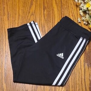 Adidas Girls Classic Logo Capri